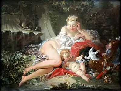 Vénus et Amour (1742), Berlin, Gemäldegalerie.