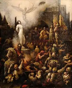 Image illustrative de l’article Jeanne d'Arc au bûcher