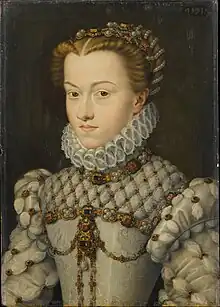 Élisabeth d'Autriche, 1571Musée du Louvre.