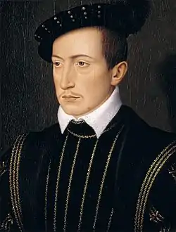 Portrait à l'huile de Guy XVII.