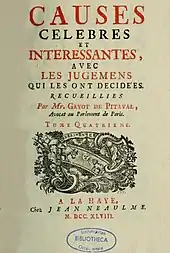 Une couverte de livre