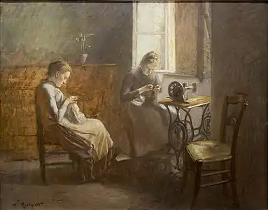 Les Ouvrières (vers 1892), musée des Beaux-Arts de Lyon.
