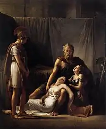 La Mort de la femme de Bélisaire, musée des Beaux-Arts de Bruges.