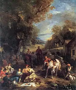 Le Repas de chasse1723, Musée d'art de São Paulo