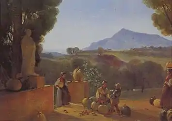 La Récolte des citrouilles à la bastide de Malvalat(1796), Aix-en-Provence, musée Granet.