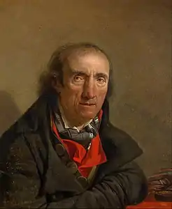 Portrait d'un révolutionnaire (1794), Melbourne, National Gallery of Victoria.