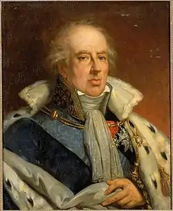 François XII (1747-1827), duc de La Rochefoucauld, père du comte