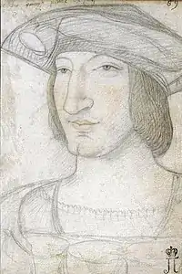 Portrait de François, comte d'Angoulême et duc de Valois.