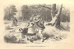 Illustration pour François le bossu de la comtesse de Ségur.