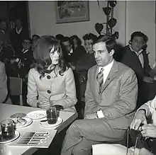 Dorléac avec François Truffaut, en voyage en Israël en 1963