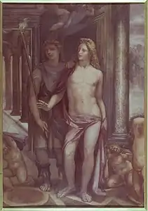 Les Noces d'Alexandre et de Roxane, d'après Le Sodoma (1857-1858), Paris, musée Gustave-Moreau.