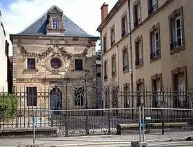 Synagogue de LunévilleLunéville, par Henry Schumann, Source : Mémoire des communautés juives de Meurthe et Moselle, Meuse et Vosges, Editions Serpenoise, Metz