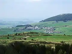 Le village et le Mont Signon.