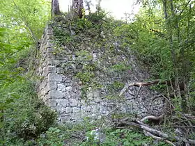 Mur du château Corbeau (XIIIe)