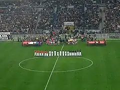 Éliminatoires de la Coupe du monde 2006 (St-Denis, 2005).