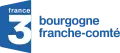 Ancien logo de France 3 Bourgogne Franche-Comté du 7 avril 2008 au 3 janvier 2010.