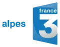 Ancien logo de France 3 Alpes du 4 janvier 2010 au 3 janvier 2016.