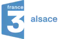 Ancien logo de France 3 Alsace du 7 avril 2008 (version print).