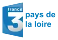 Ancien logo de France 3 Pays de la Loire du 4 janvier 2010 au 4 septembre 2011.