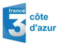 Ancien logo de France 3 Côte d'Azur du 4 janvier 2010 au 28 janvier 2018.