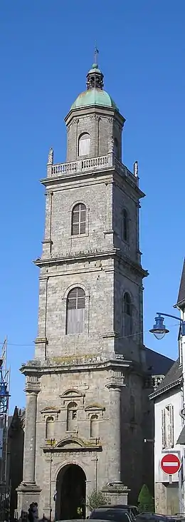 Clocher de l'église Saint-Gildas.
