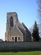 L'église Saint-Martin.