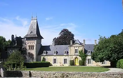 Le château de la Boulaye.