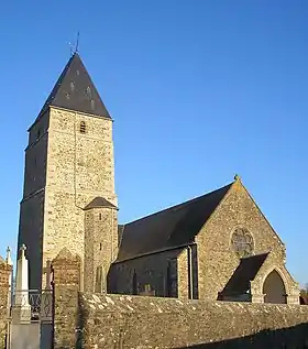 L'église Saint-Lô de Courcy.