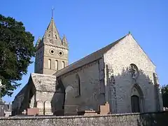 L'église Saint-Vigor.