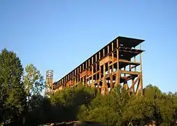 Ossature des fours de la Haie à la Ferrière-aux-Étangs.