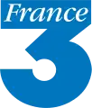 Logo de France 3 du 7 septembre 1992 au 6 janvier 2002.