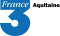 Ancien logo de France 3 Aquitaine du 7 septembre 1992 au 7 janvier 2002.