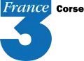 Ancien logo de France 3 Corse du 7 septembre 1992 au 6 janvier 2002.