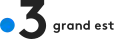 Le logo de France 3 Grand Est depuis 2017.