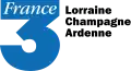 Ancien logo de France 3 Lorraine Champagne-Ardenne du 7 septembre 1992 au 6 janvier 2002.