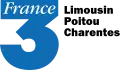 Ancien logo de France 3 Limousin Poitou-Charentes du 7 septembre 1992 au 6 janvier 2002.