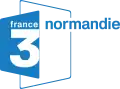 Ancien logo de France 3 Normandie du 7 janvier 2002 au 6 avril 2008.