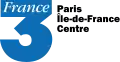 Ancien logo de France 3 Paris Île-de-France Centre du 7 septembre 1992 au 7 janvier 2002.