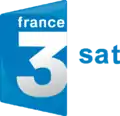 Ancien logo de France 3 Sat du 7 avril 2008 au 6 décembre 2012.