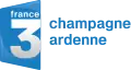 Ancien logo de France 3 Champagne-Ardenne du 4 janvier 2010 au 1er janvier 2017.