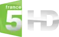 Logo de France 5 HD du 6 octobre 2011 au 26 avril 2016.