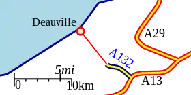 Carte de la route.