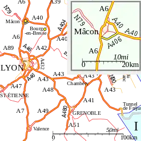 Carte de la route.