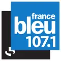 Logo de France Bleu 107.1 du 26 août 2015 au 28 août 2016