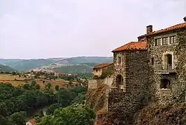 Le village vu depuis le château.