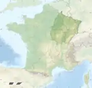 Topographie du Grand Est français.