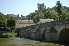 Le pont sur le Loir.