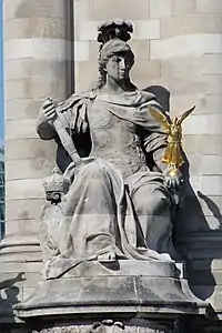 La France de Louis XIV (1900), Paris, pont Alexandre-III.