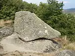 La « roche branlante ».