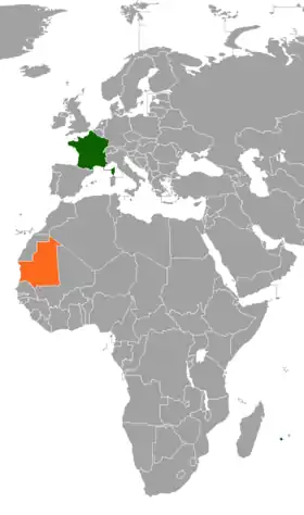 France et Mauritanie